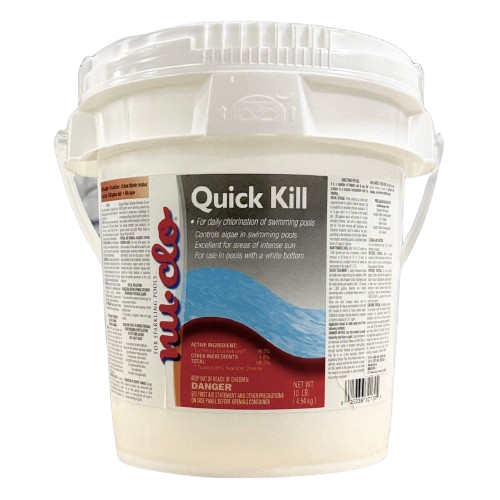 Quick Kill pool algaecide bottle